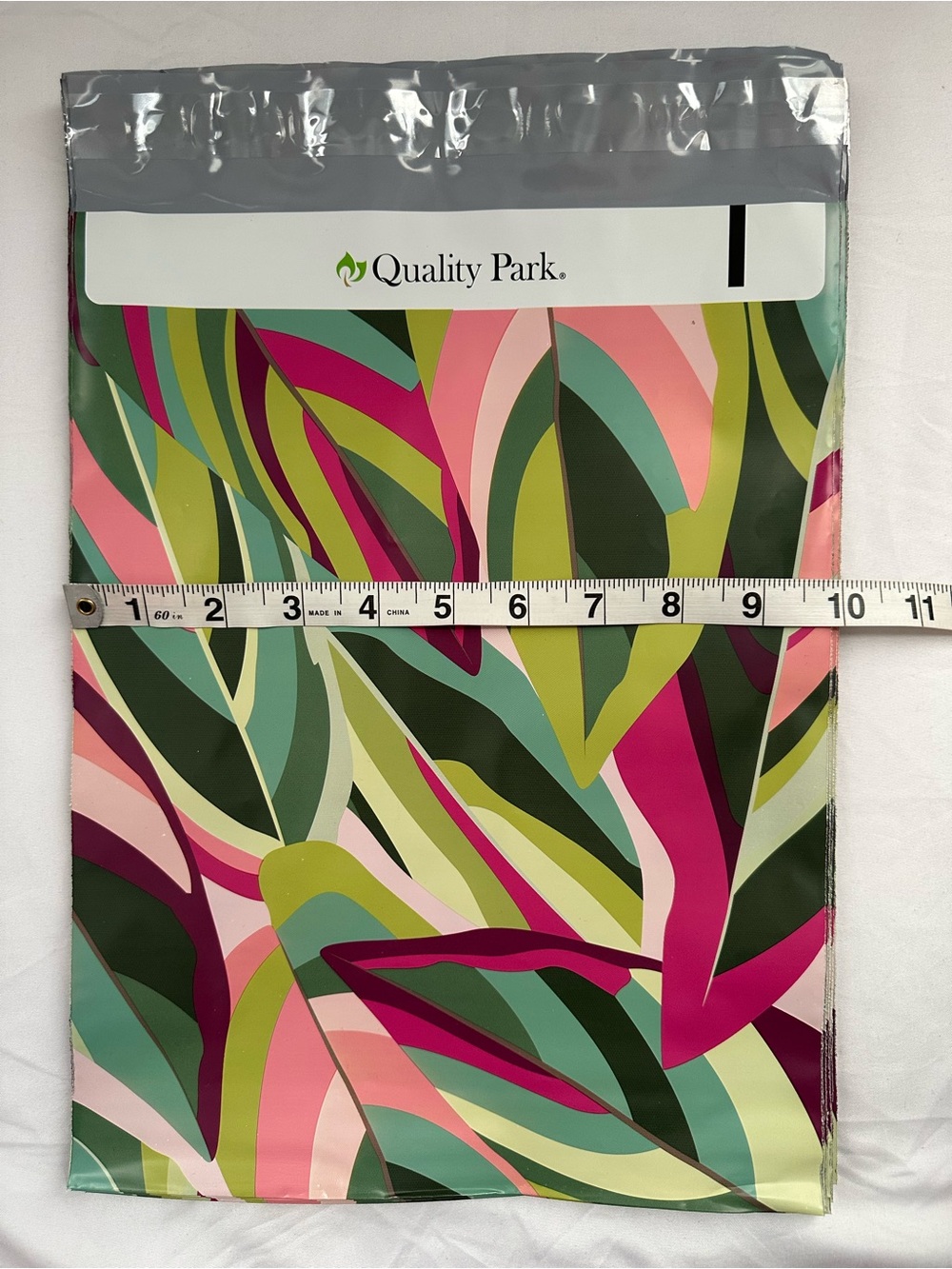 Tropical Leaves Thank You Poly Mailers 10x13 Shipping Envelopes 25 Count - Picture 6 of 6